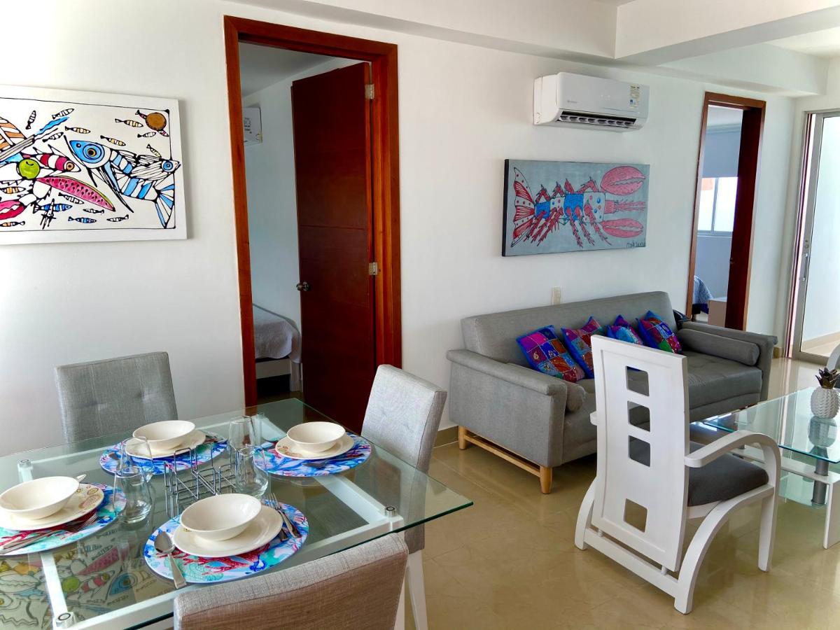 Ferienwohnung Palmetto Bocagrande Oceanfront Cartagena  Exterior foto