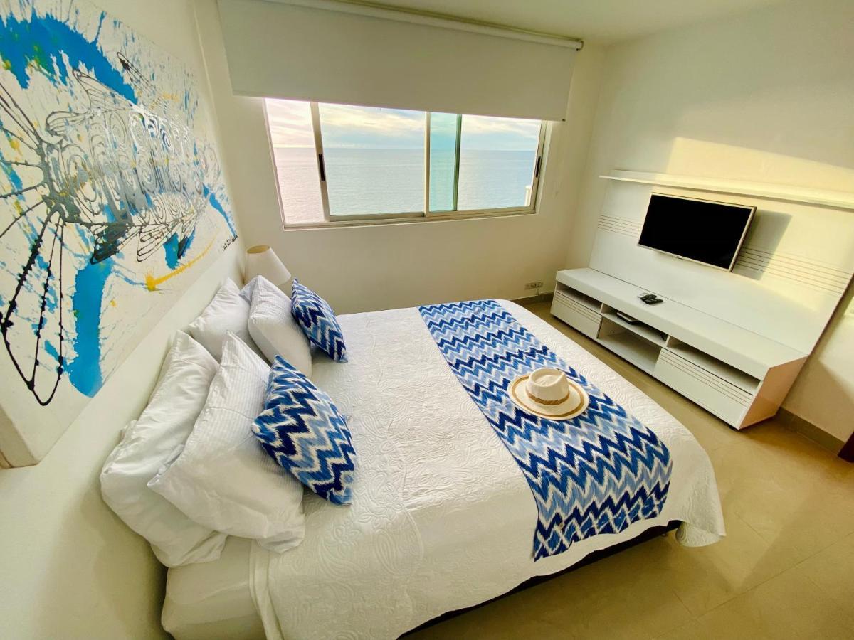 Ferienwohnung Palmetto Bocagrande Oceanfront Cartagena  Exterior foto